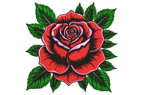 Bold Rose Flower: A Real-World Embroidery Review