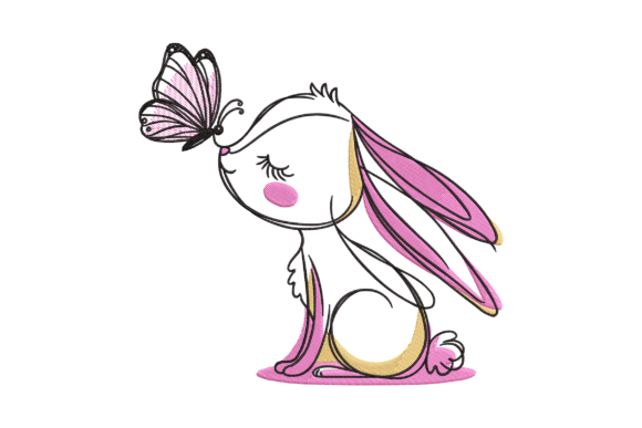 Cute Bunny Embroidery Design Review