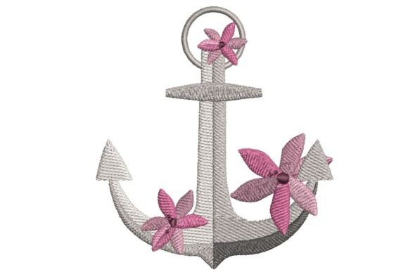 Floral Anchor: A Nautical-Feminine Embroidery Design Review