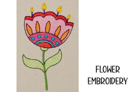 Folk Flower Country Style