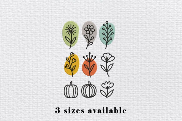 Modern Floral Outline: Minimalist Charm for Handmade Gifts